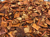 Gluten-Free Kentucky Bourbon Chex Mix - gluten free and dairy free recipes by Elena McCown, LLC a health coach in Franklin, TN